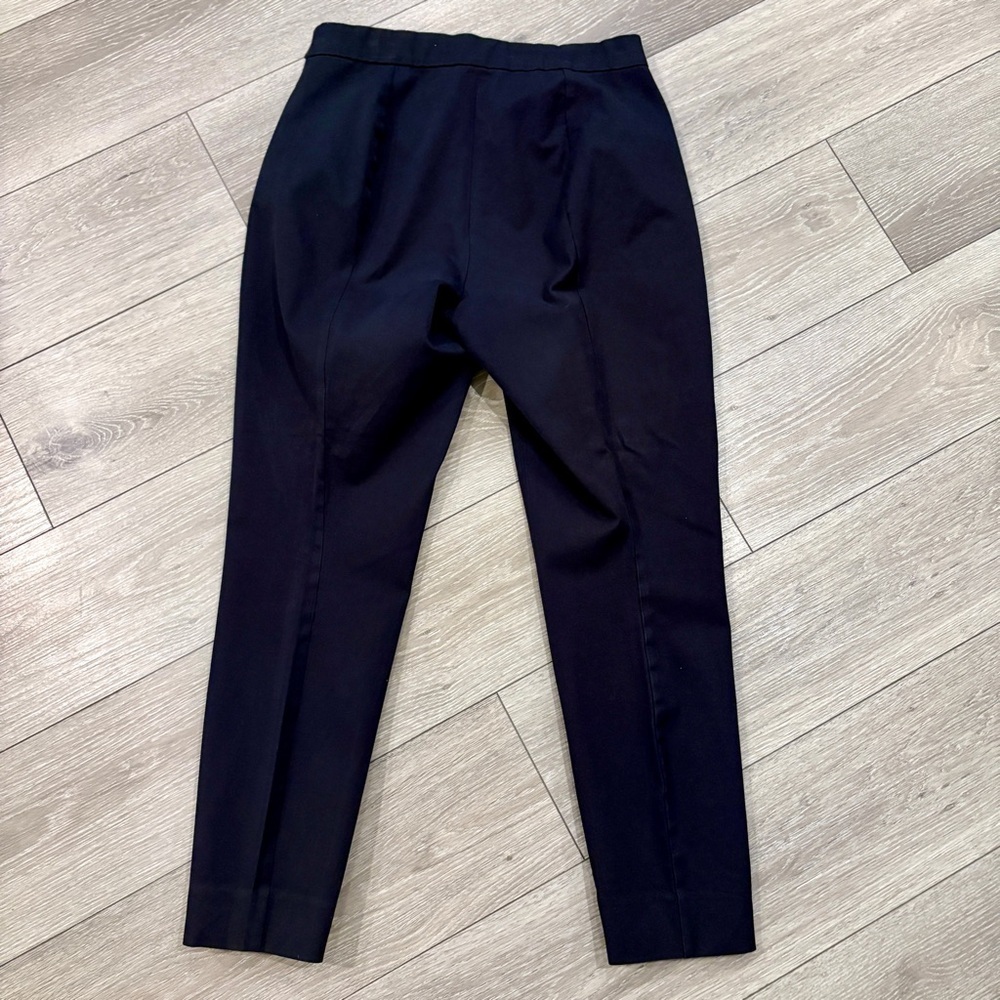 Everlane Navy Ankle Pants Size 10 - Picture 2 of 7